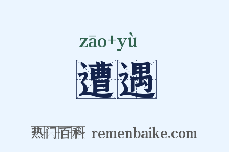 遭遇是什么意思的图片